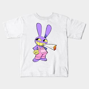 Jax The Amazing Digital Circus Jax Smoking Kids T-Shirt